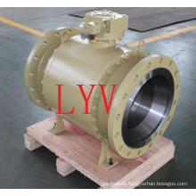 Class 150 Flanged Stainless Steel Floating Ball Valve with Fire Safe Design